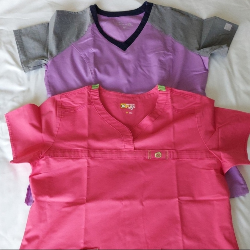 Scrub tops